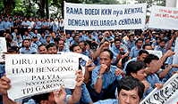 Streik bei PDAM
Jaya
