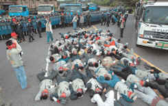 Blockade vor POSCO
Steel